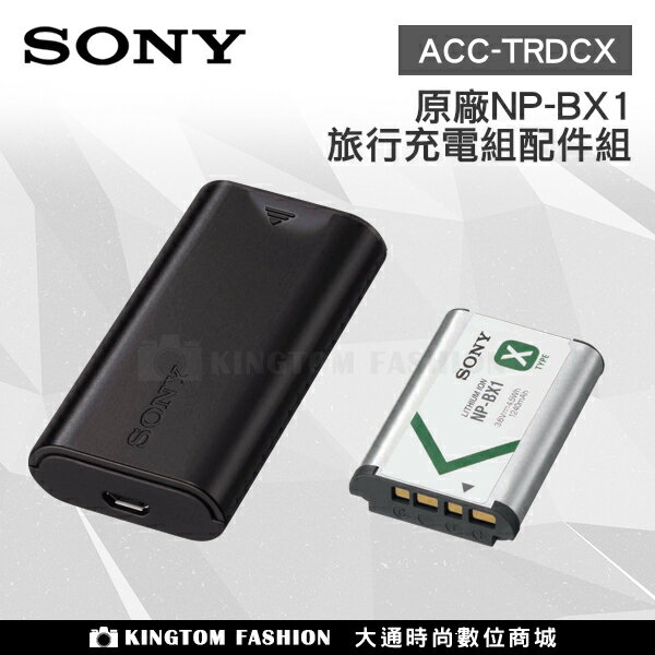 SONY ACC-TRDCX 原廠充電電池旅行充電組 公司貨 (原廠紙盒包裝)