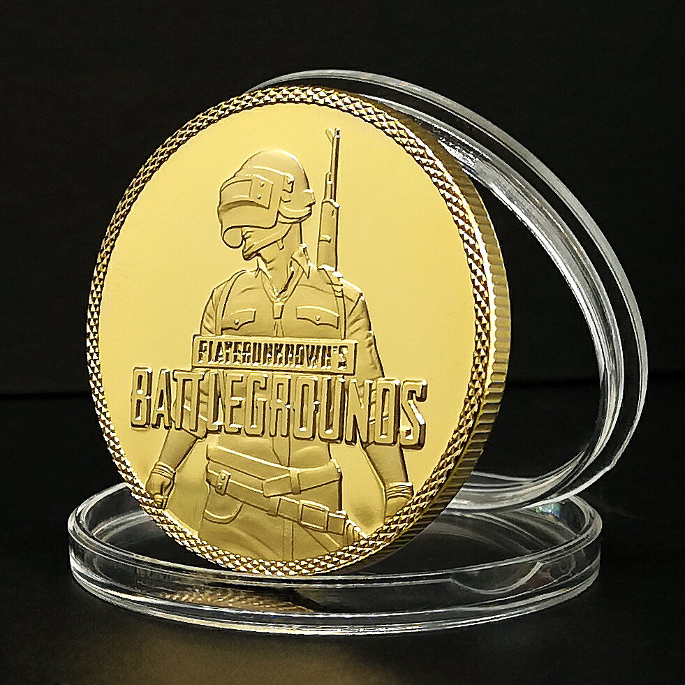 PUBG大吉大利吃雞幸運幣絕地求生游戲競技硬幣金幣銀幣紀念章| 協貿國際日用品生活3館| 樂天市場Rakuten
