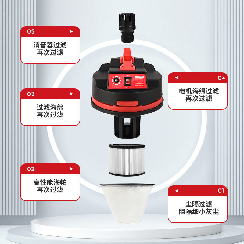 【詢價有驚喜】衛尚居干濕吹桶式吸塵器家用工業美縫商用洗車用裝修大功率吸水機 7