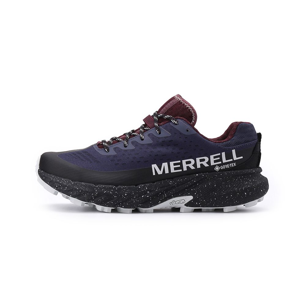 MERRELL AGILITY PEAK 5 GORE-TEX 防潑水越野鞋 藍紫 ML068574 女鞋