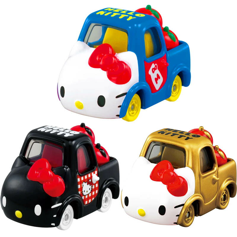 【Fun心玩】正版 三麗鷗 Hello Kitty 50週年 藍 黑 金 Dream TOMICA 凱蒂貓 小汽車
