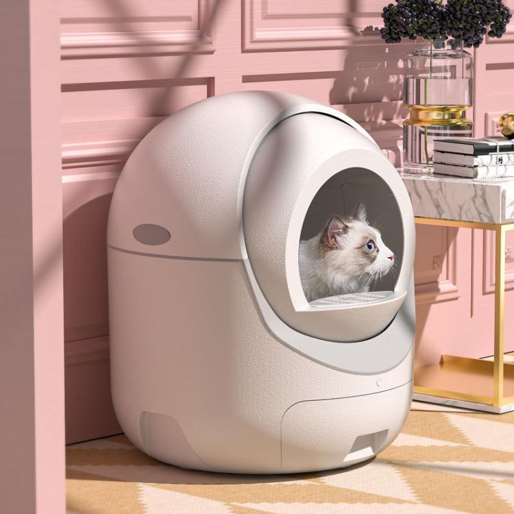 免運 貓砂盆 有家有寵智能貓砂盆抽屜貓咪廁所電動清理糞便機器