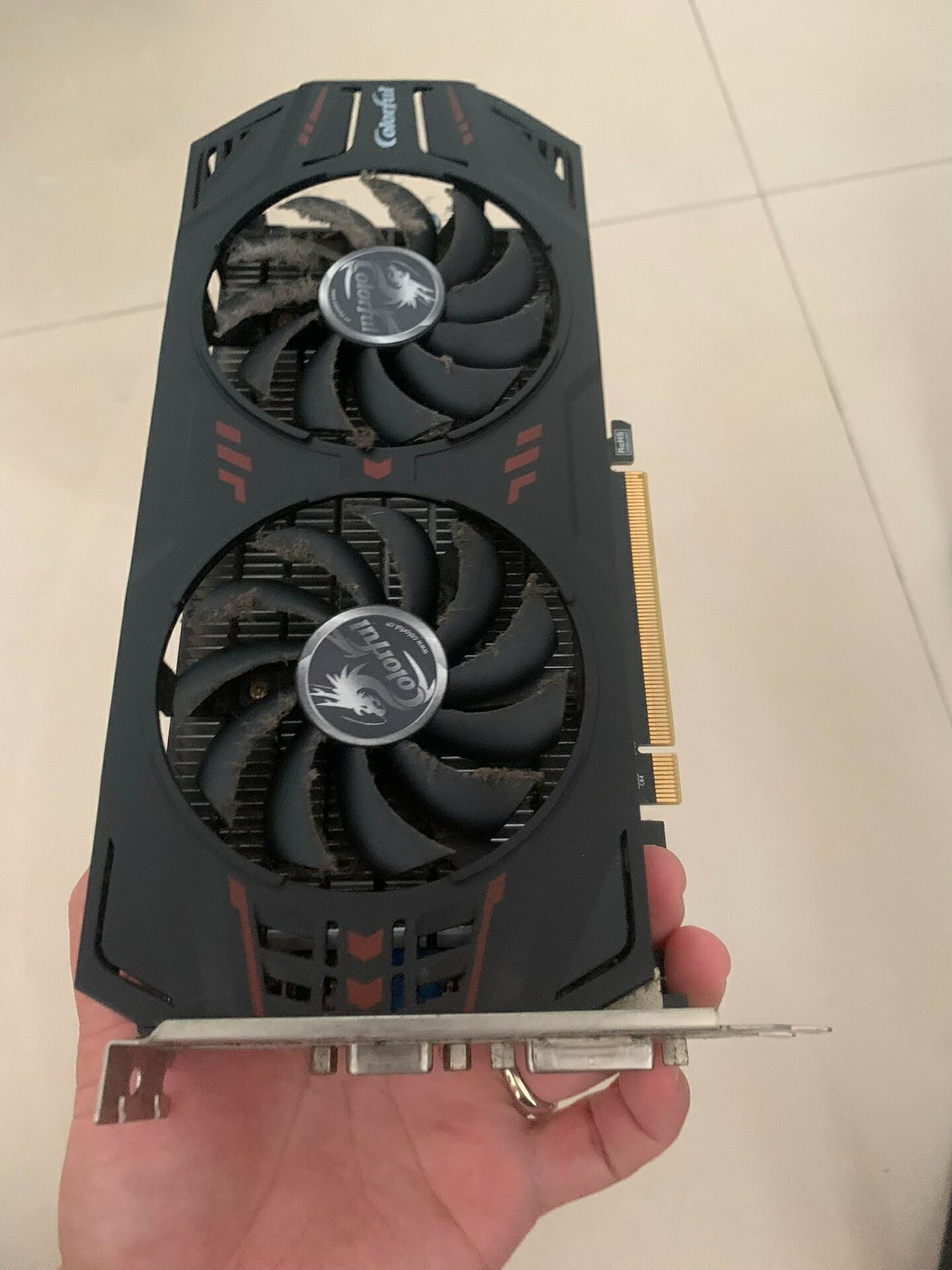 七彩虹GTX750TI 2G獨立顯示卡 高效能遊戲顯示卡 電腦升級首選 穩定執行 電競必備