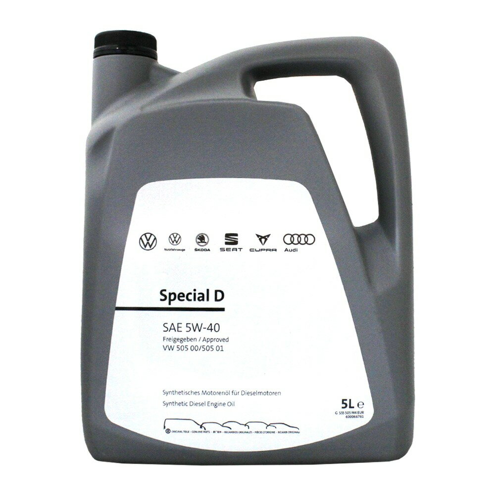VW SPECIAL D 5W40 福斯 原廠機油 5L【APP下單最高22%點數回饋】
