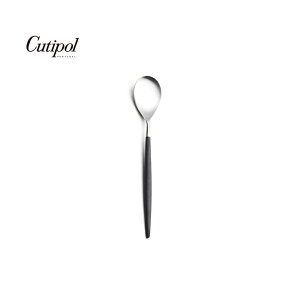 葡萄牙 Cutipol MIO系列個人餐具-12cm咖啡匙 (黑銀)
