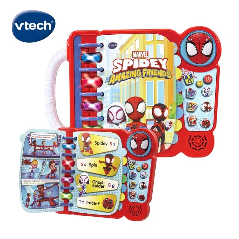 Vtech蜘蛛人聲光互動啟蒙學習書#胖寶貝 1