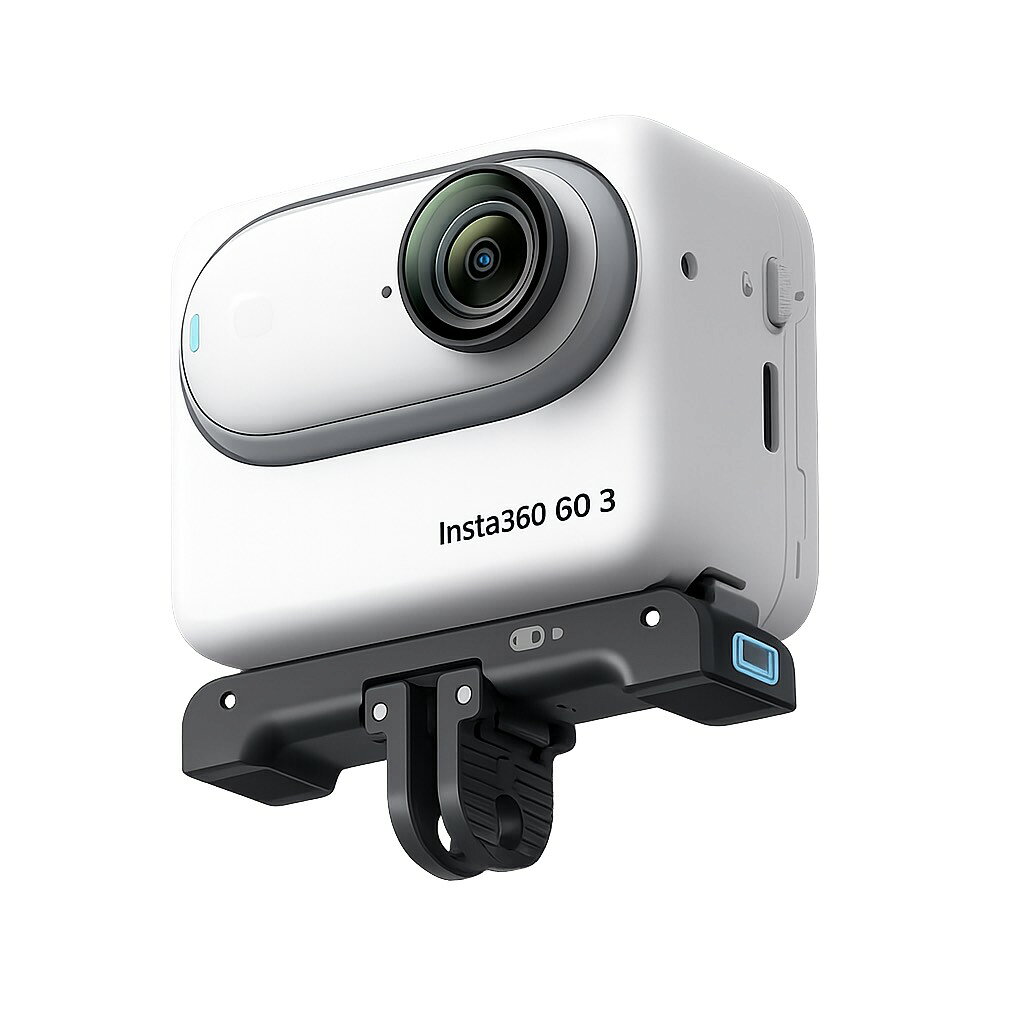 Insta360 GO3 GO3S 原廠 配件 磁吸快拆支架 GOPRO 配件 轉接支架 雙鎖扣【中壢-水世界】