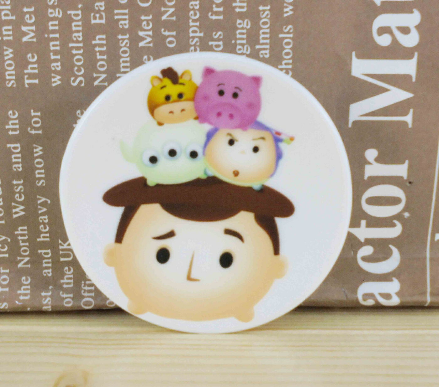 【震撼精品百貨】Metacolle 玩具總動員-瓷器小圓盤-Q板胡迪 震撼日式精品百貨 1