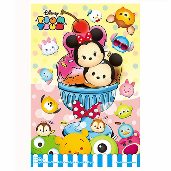 【P2 拼圖】Disney Tsum Tsum 甜蜜冰淇淋拼圖204片 HPD0204-017