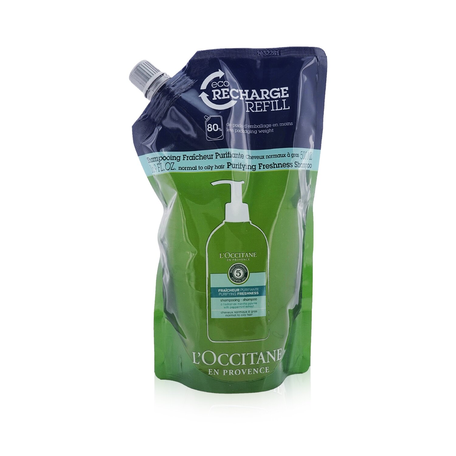 歐舒丹 L'Occitane - 草本療法清爽淨化洗髮水補充裝 (一般至油性髮質)