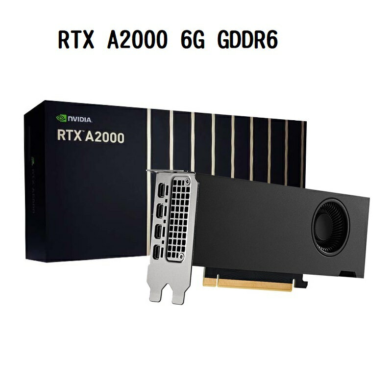 【現折300】NVIDIA 麗臺 RTX A2000 6G GDDR6 工作站繪圖卡