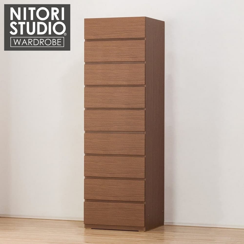 ◎高整理衣櫃 斗櫃 PORTE-D 60TC MBR NITORI宜得利家居