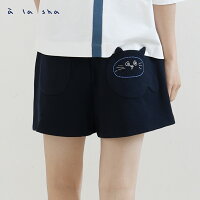 a la sha 蘋果貓à造型口袋褲裙 a la sha 蘋果貓à造型口袋褲裙