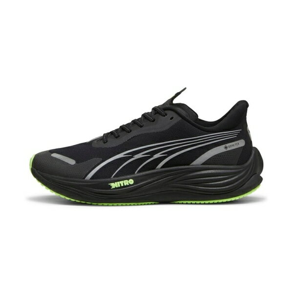 【下殺↘5折】PUMA 慢跑鞋 VELOCITY NITRO 3 黑螢光綠 GTX 防水 氮氣 男 37980101-布魯克林運動流行館-潮流男裝
