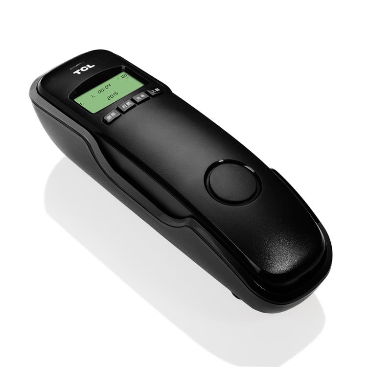 電話機  來電顯示 時尚辦公家用酒店壁掛式 麵包機 一鍵撥號 幸福驛站