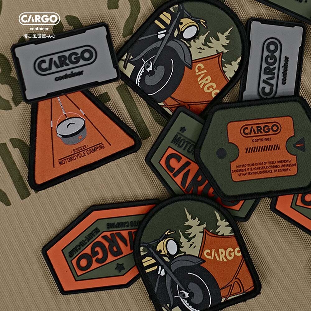 CARGO 復古風徽章 露營裝飾 魔鬼氈 刺繡貼 布章 臂章 LOGO 戶外 露營 逐露天下 逐露天下 | 逐露天下 露營戶外旅行用品 專賣 ...