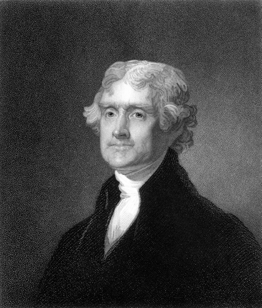 Posterazzi: Thomas Jefferson (1743-1826) Nthird President Of The United ...