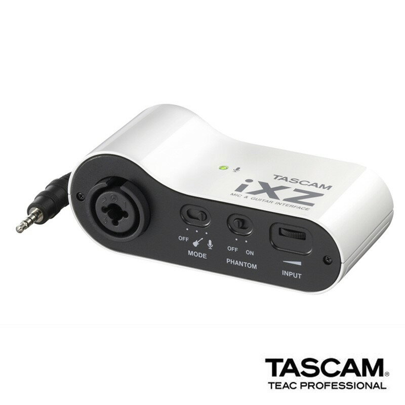 【EC數位】TASCAM 達斯冠 iXZ 麥克風 & 吉他 錄音介面 (FOR iOS) iPad MAC iPhone