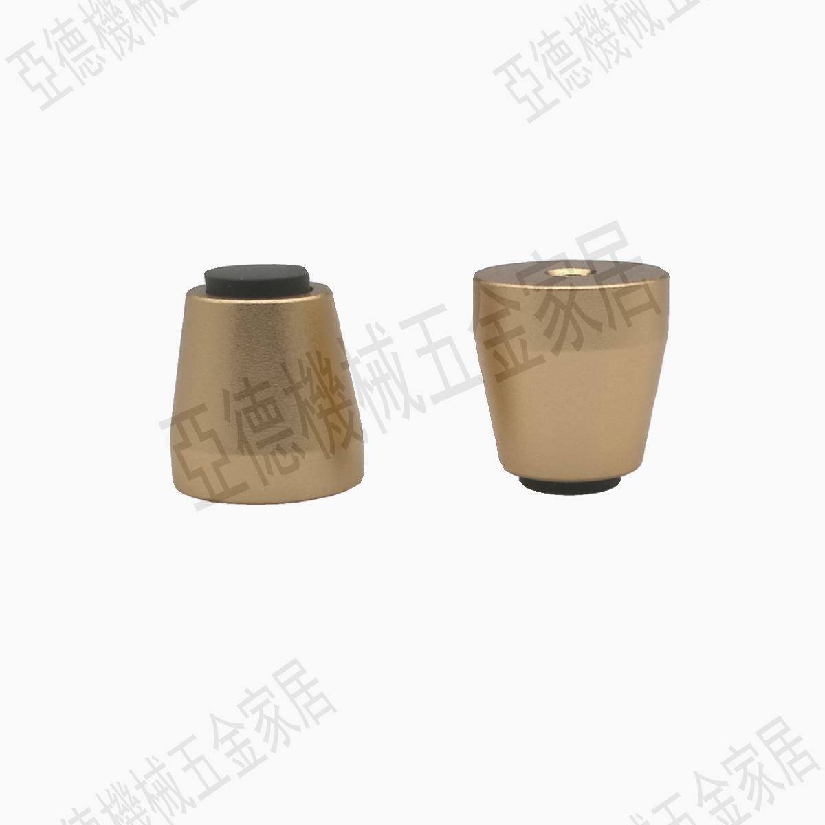 【299出貨】胡桃木展示架腳墊工藝品底座鋁腳墊實木茶盤腳墊防滑減震直徑15MM【亞德機械五金家居】 4