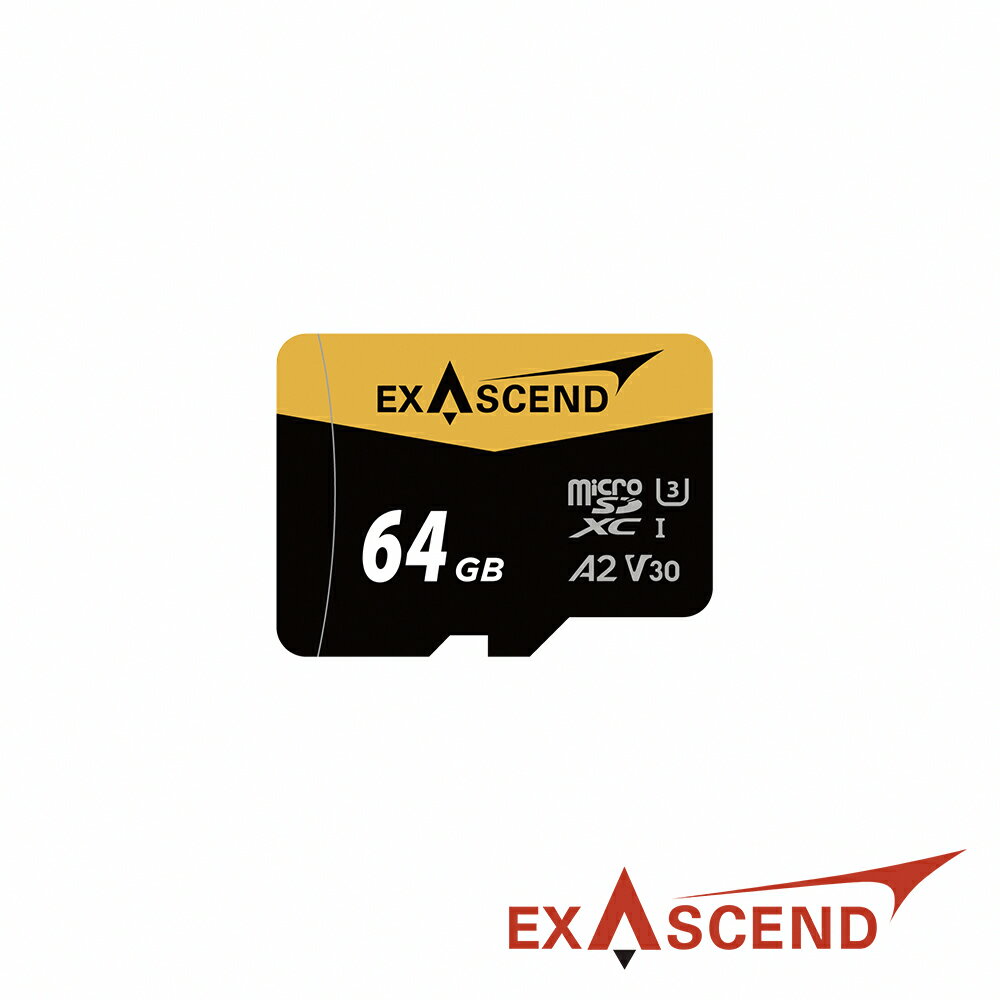 限時★.. Exascend CATALYST microSD V30 64GB 高速記憶卡 公司貨【全館點數13倍送】