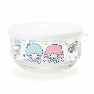 大賀屋 日本製 雙子星 玻璃碗 碗 碗具 透明 玻璃 小雙星 TS 男孩 女孩 三麗鷗 正版 L00010977