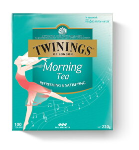 【TWININGS 唐寧茶包】 早餐茶包 Morning Tea 100入/盒