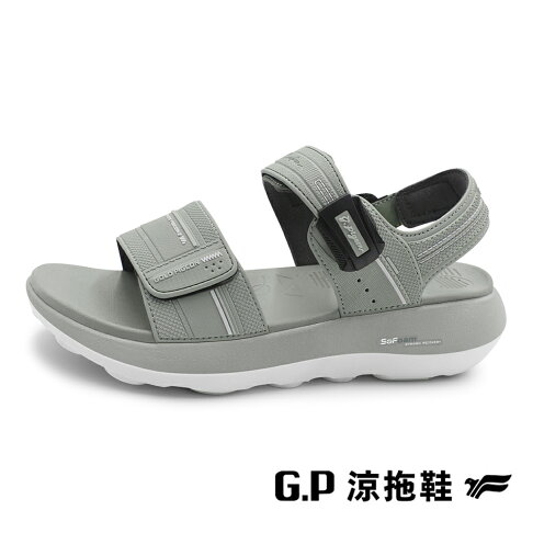 G.P(女)SO FOAM動態回彈減壓舒緩涼鞋 女鞋-淺灰色 0