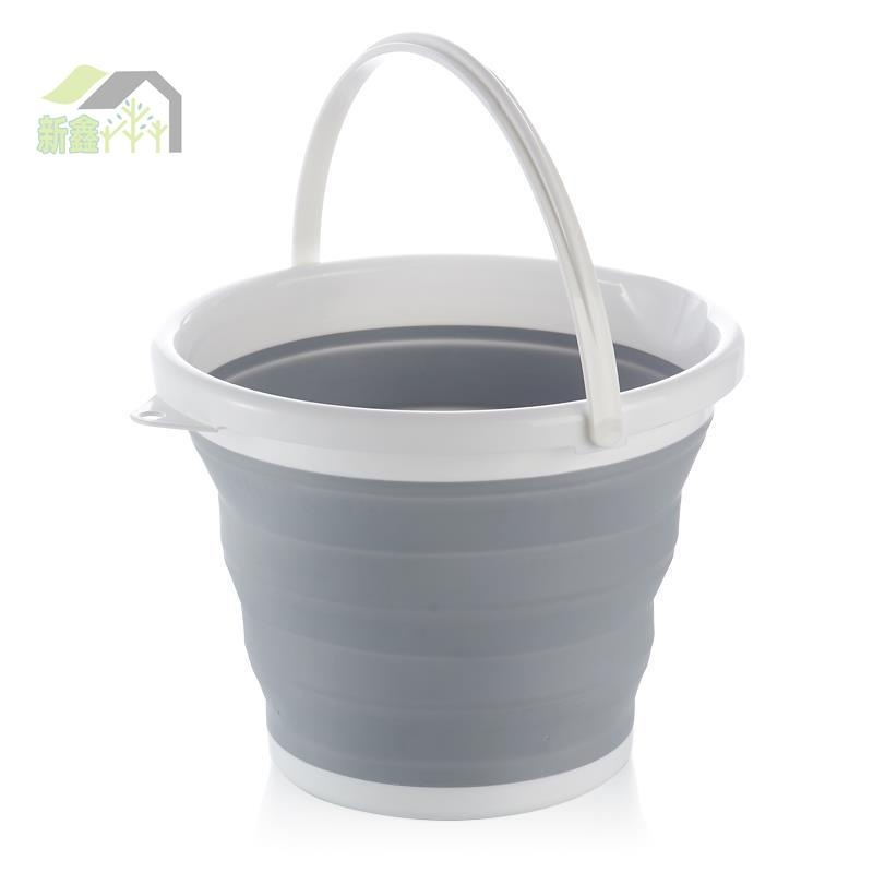 折疊水桶手提可伸縮塑料家用便攜式加厚旅行戶外車載洗車桶釣魚桶