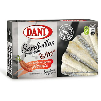 西班牙dani辣味油漬沙丁魚90g 罐 全店超取滿599免運 An58 歐式廚房 Rakuten樂天市場 西班牙dani辣味油漬沙丁魚90g 罐 全店超取滿599免運 An58 歐式廚房 Rakuten樂天市場