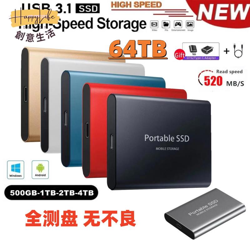 產品 M.2 移動固態 硬碟 外接硬碟高速USB3.0大內存1T2T4T8T16T[DD0505006]