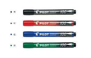 【文具通】PILOT パイロット 百樂 SCA-100 100型 麥克筆 圓頭 1.00mm 酒精性 A1050526