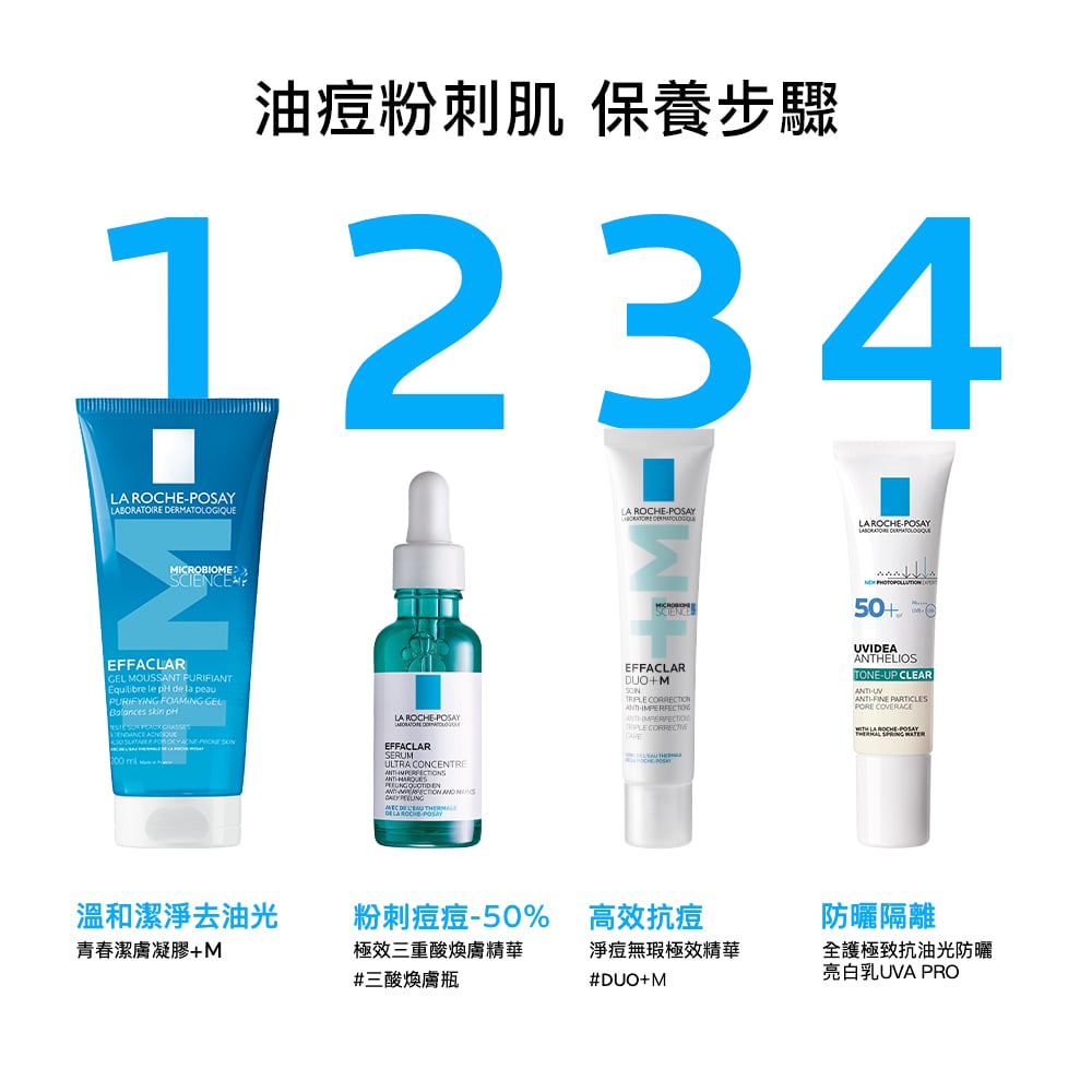 理膚寶水  淨痘無瑕極效精華 DUO+M 40ml 6