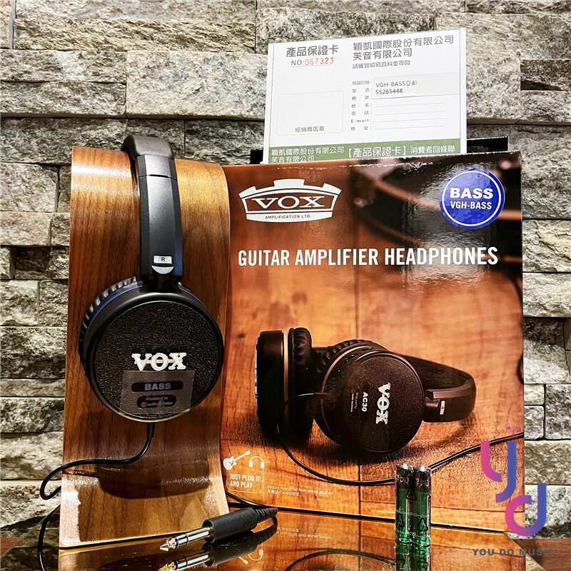 『最新上市』 現貨可分期 贈電池組 Vox VGH-BASS 電 貝斯 耳機 內鍵 音箱 效果器 公司貨 鐵三角