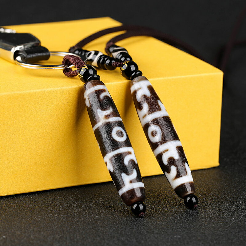 ③チベット 西藏 二眼普賢菩薩天珠 無数の馬蹄痕 龍鱗 種子字 高級天珠 老瑪瑙 ③チベット 西藏 二眼普賢菩薩天珠 無数の馬蹄痕 龍鱗