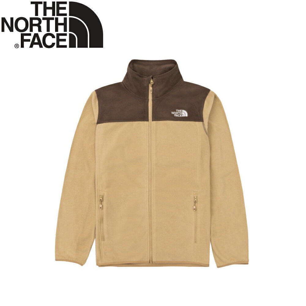 【The North Face 美國 男 輕量刷毛立領外套《石褐棕》】8AYK/登山/刷毛外套/立領外套