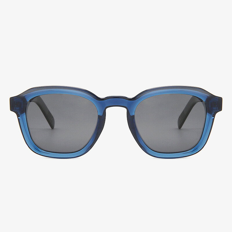 歐美復古時尚大框板材墨鏡新品高級感防曬潮人sunglasses