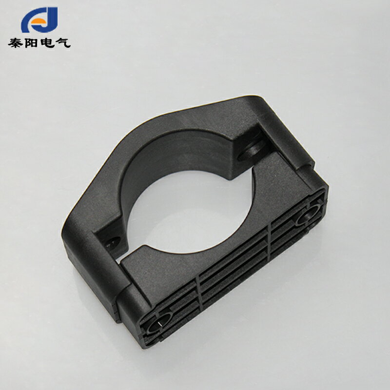 高壓柜電纜夾黑色尼龍電纜固定夾 塑料固定線夾 電纜互線夾電線夾 2
