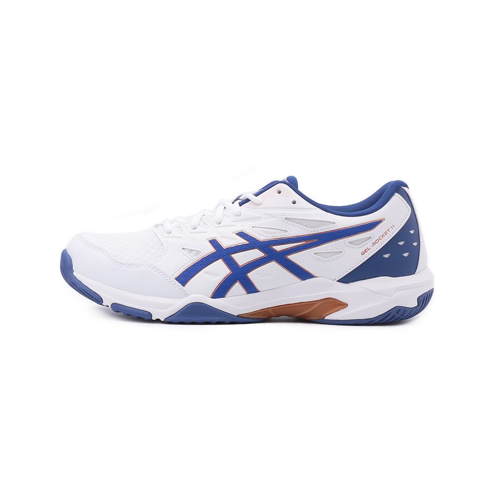 ASICS GEL ROCKET 11 排球鞋 白藍 1073A077-100 男鞋