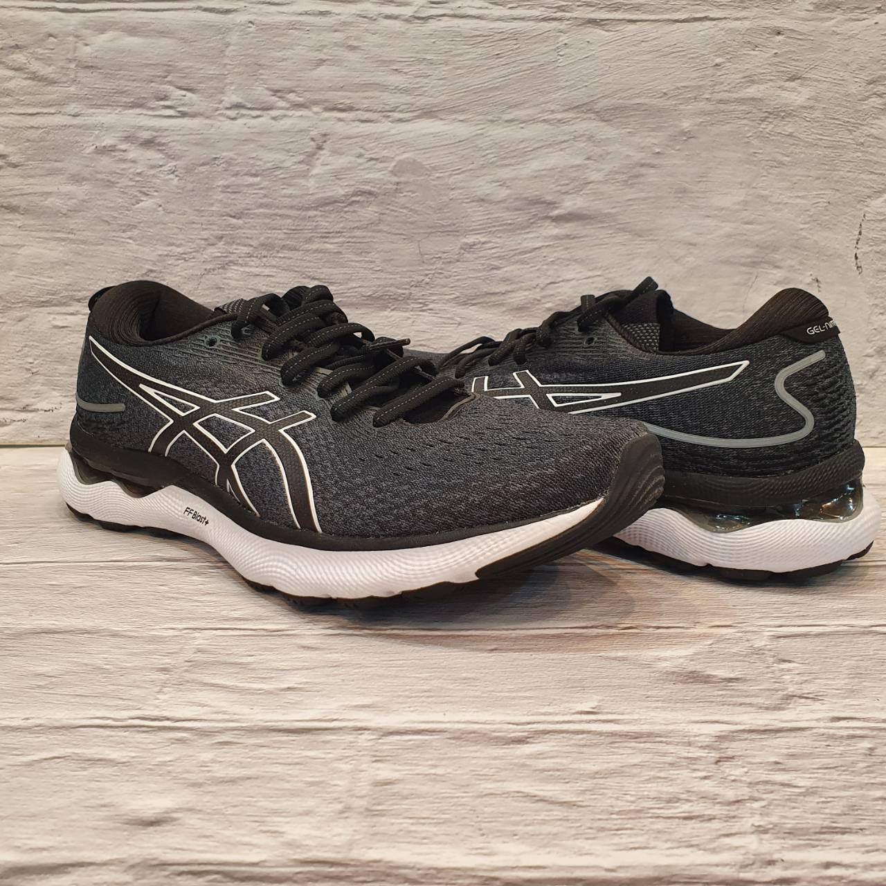 領卷現折 ASICS 亞瑟士 GEL-NIMBUS 24 男款 跑鞋 1011B361-001 寬楦