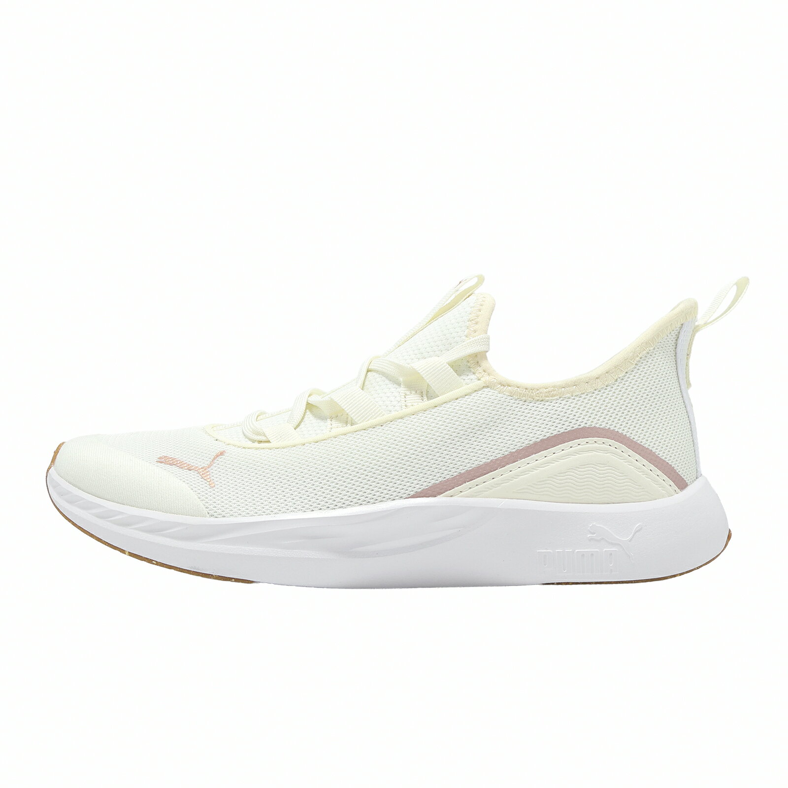 Puma 慢跑鞋 Better Foam Legacy Wns 女鞋 米白 粉 運動鞋 377874-02