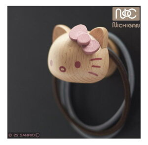【震撼精品百貨】凱蒂貓_Hello Kitty~日本SANRIO三麗鷗 KITTY木製磁鐵掛勾 磁鐵架*01333