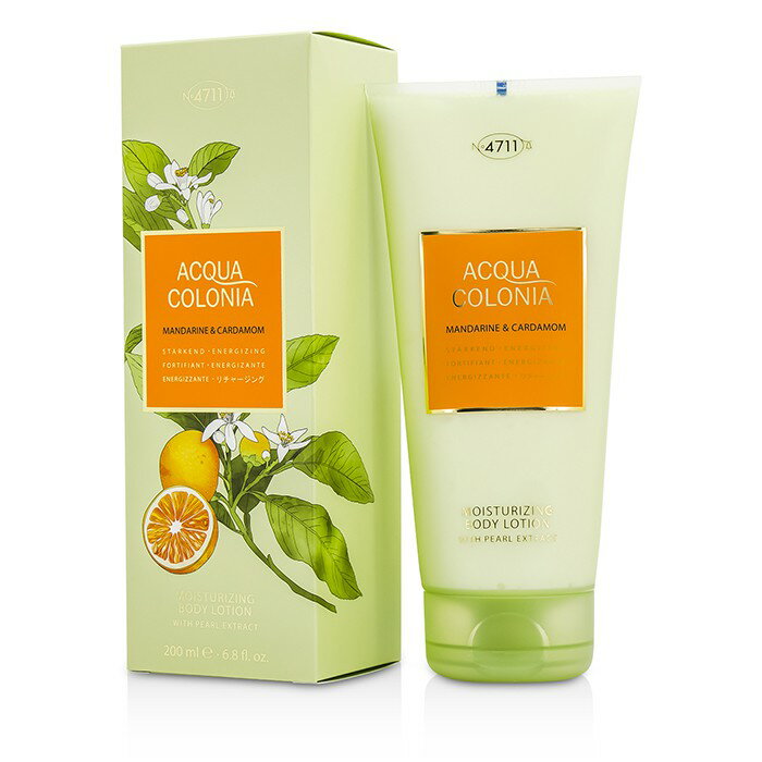 4711 科隆之水 橘子&白荳蔻保濕身體乳液Acqua Colonia Mandarine & Cardamom Moisturizing Body Lotion  200ml/6.8oz