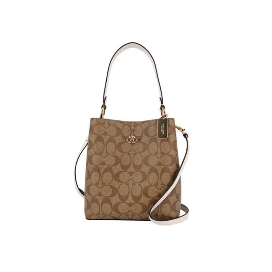 COACH 女士小號單肩斜跨斜背包 水桶包PVC配皮2312(現貨) 【 菲尼斯 國際精品 ★ 疊加現抵$1520 】 女神手袋美的三次方 3