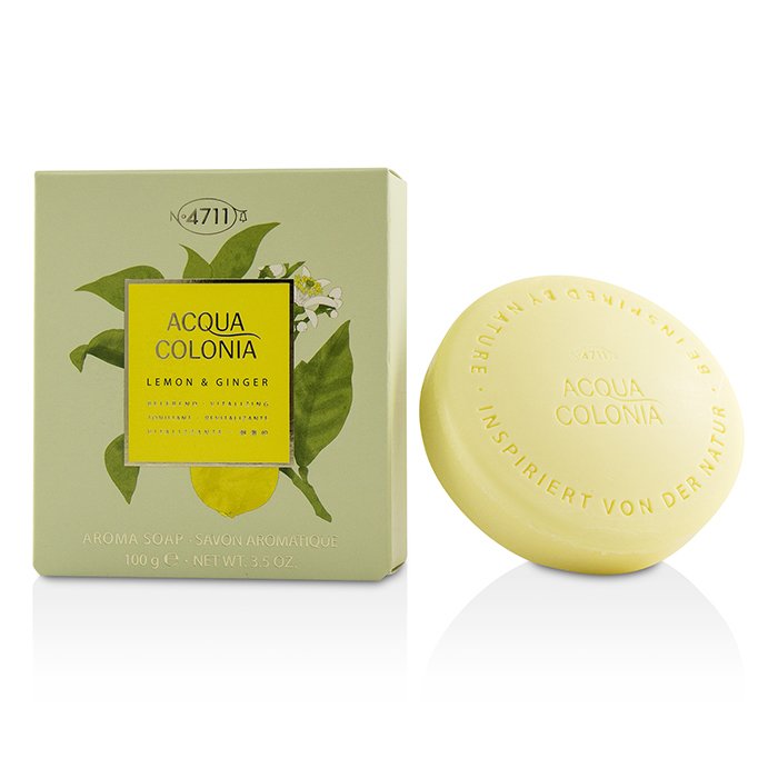 4711 科隆之水 檸檬&生薑香氛皂Acqua Colonia Lemon & Ginger Aroma Soap  100g/3.5oz