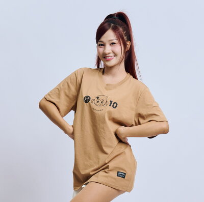 Monkeys10號猿氣短T-卡其