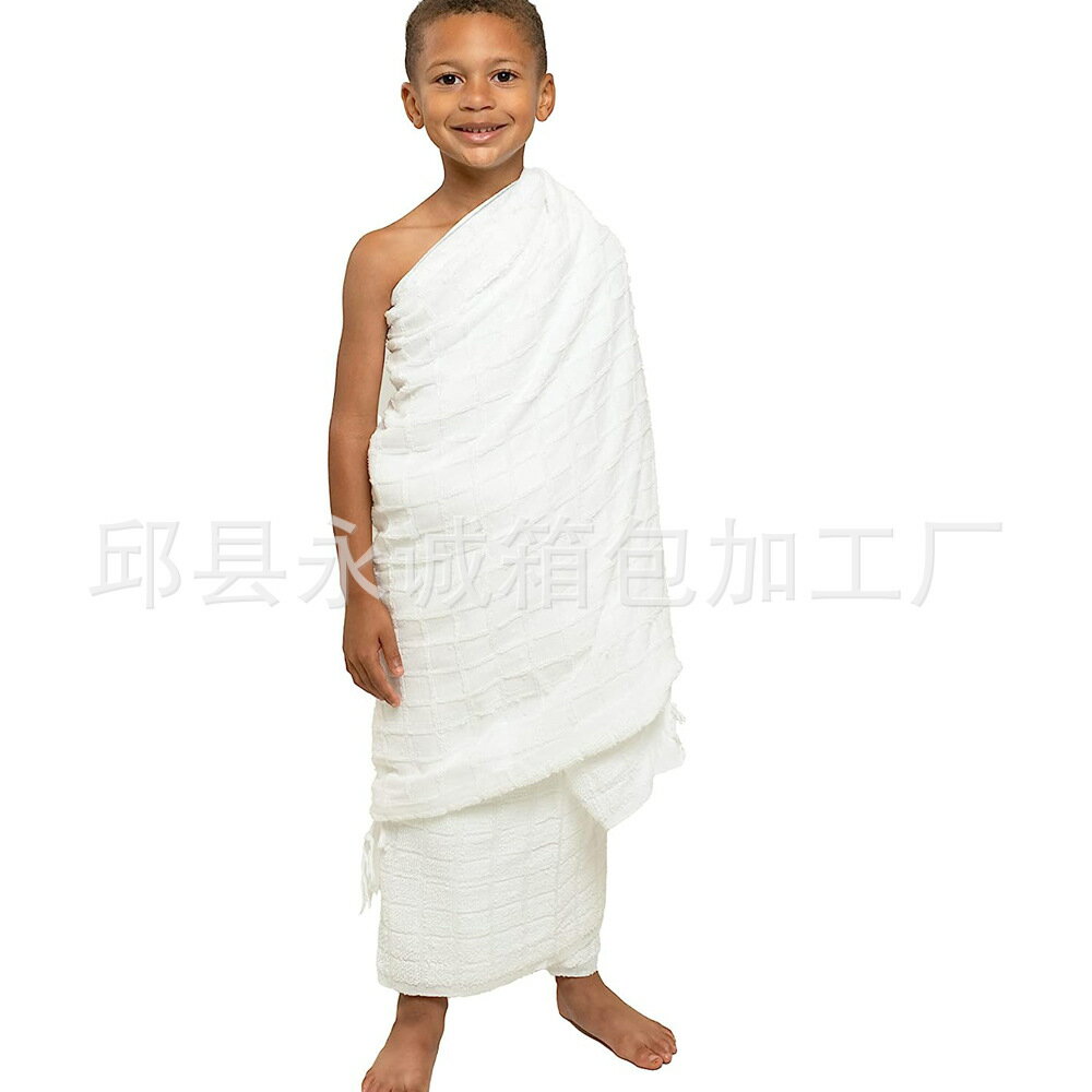 兒童男孩朝覲朝拜巾 ihram hajj towel