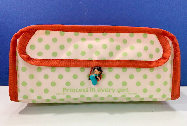 【震撼精品百貨】阿拉丁茉莉公主 Jasmine Aladdin 迪士尼公主系列鉛筆盒/筆袋-茉莉公主#84533 震撼日式精品百貨