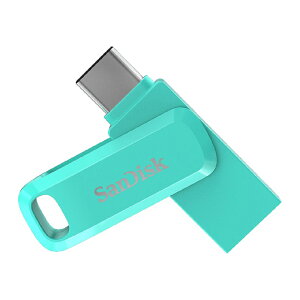 SanDisk Ultra Go USB Type-C雙用隨身碟64GB/湖水綠【九乘九購物網】