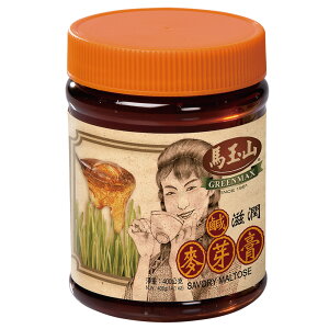 【馬玉山】麥芽膏(鹹)400g(罐) 沖泡/古早味/全素食/台灣製造