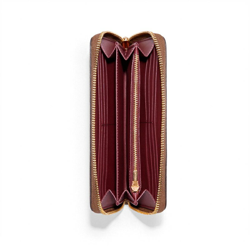 COACH Rainbow Signature 彩虹帆布長拉鏈錢包女士錢包 C4537~【 菲尼斯 國際精品 ★ APP下單天天10%點數回饋 】 1